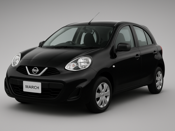 Nissan March 2015 black