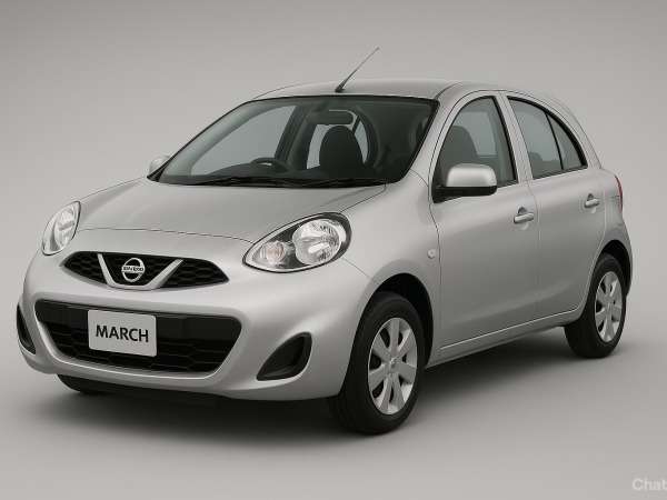 Nissan March 2015 silver