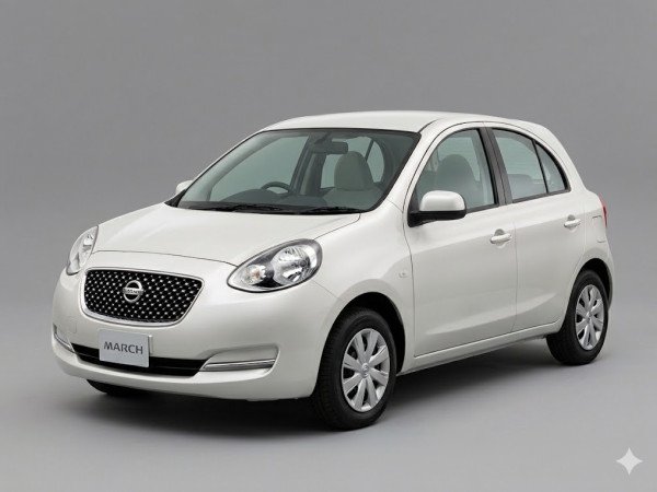 Nissan March White